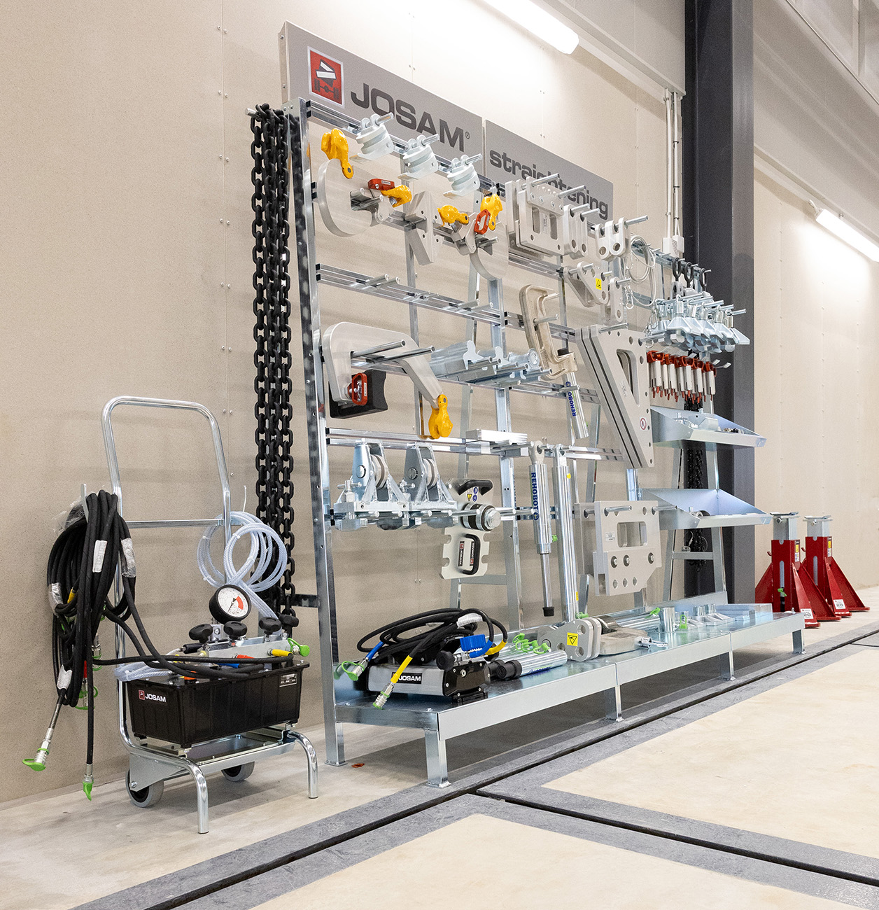Frame Press Storage Rack
