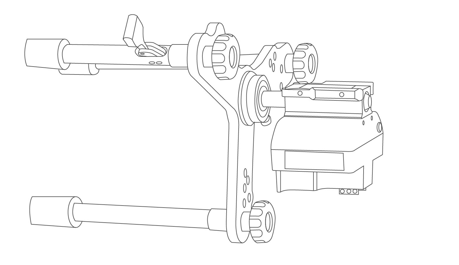Line drawing of JOSAM I-Track II