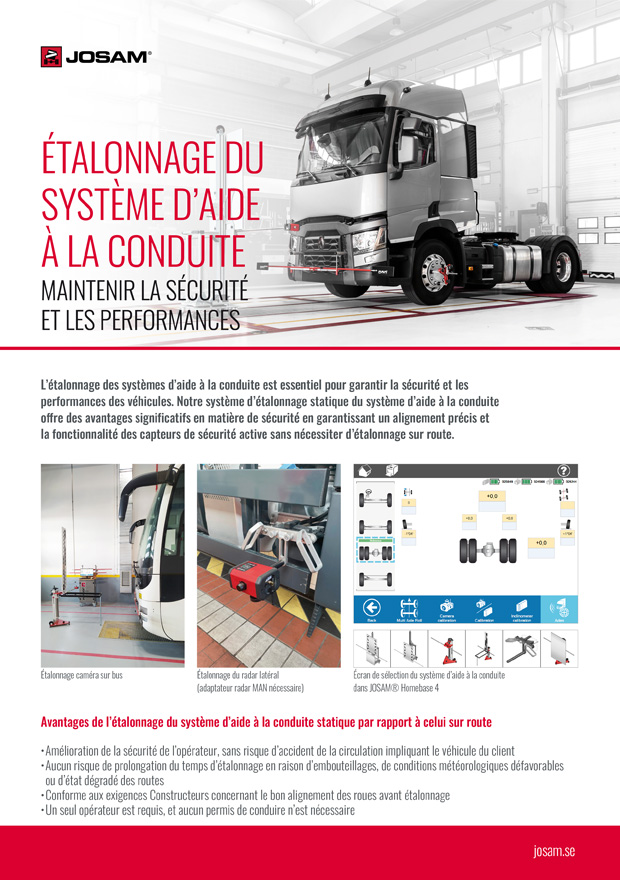 ADAS Calibration Front Page of Brochure