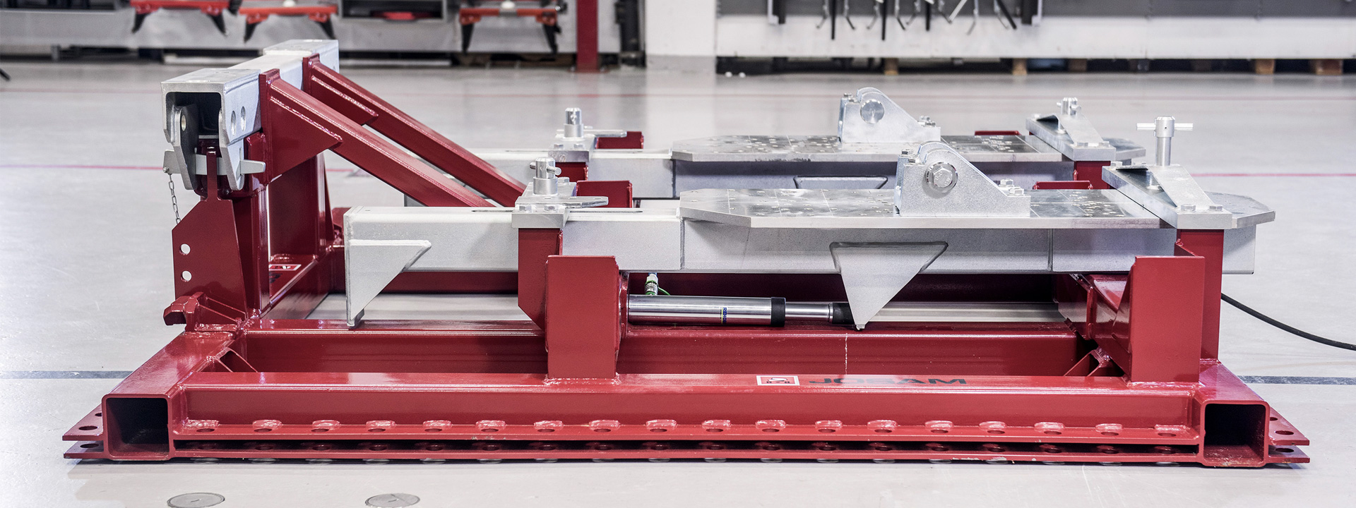 Cab Bench on a workshop floor