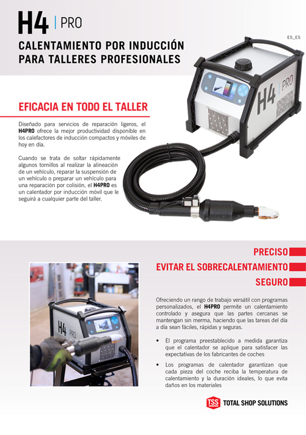 H4PRO brochure front page