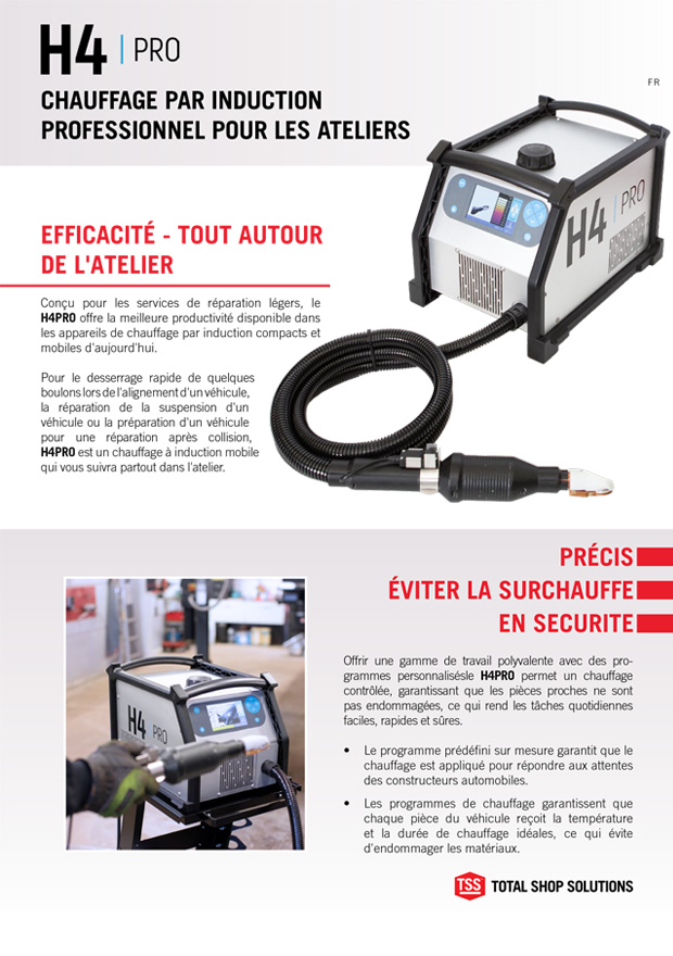 H4PRO brochure front page