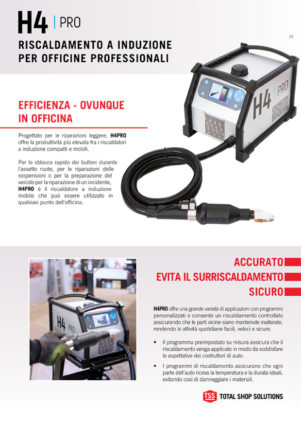 H4PRO brochure front page