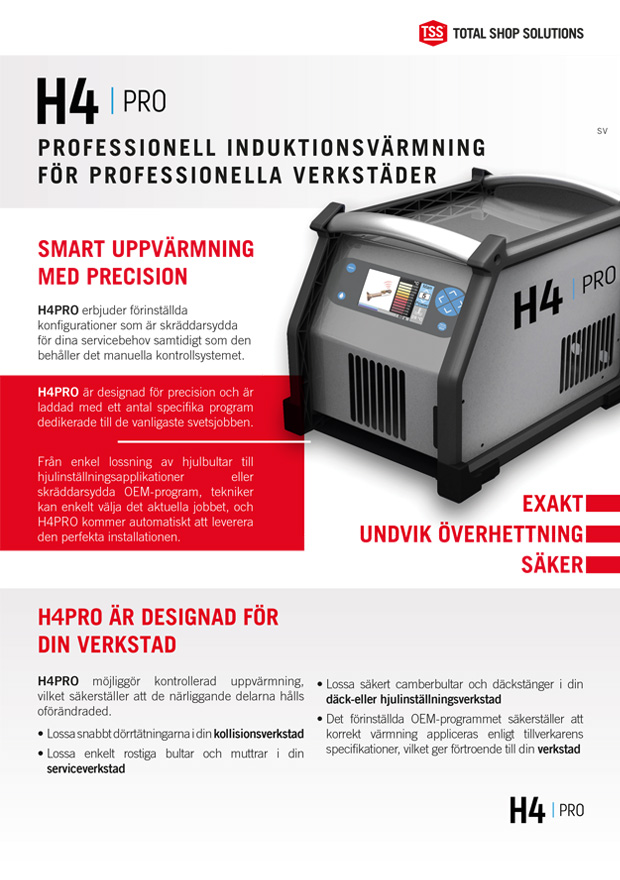 H4PRO brochure front page