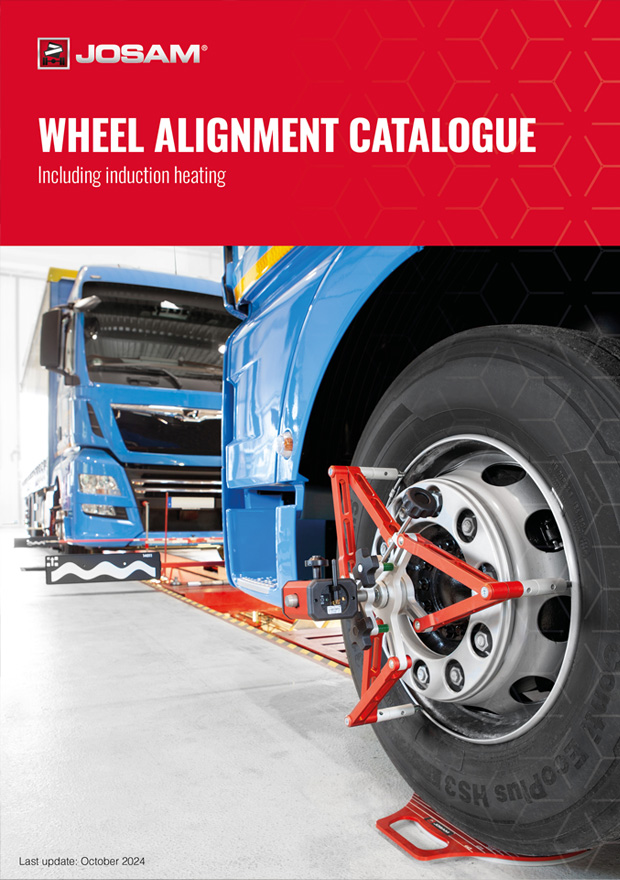 JOSAM wheel alignment catalogue